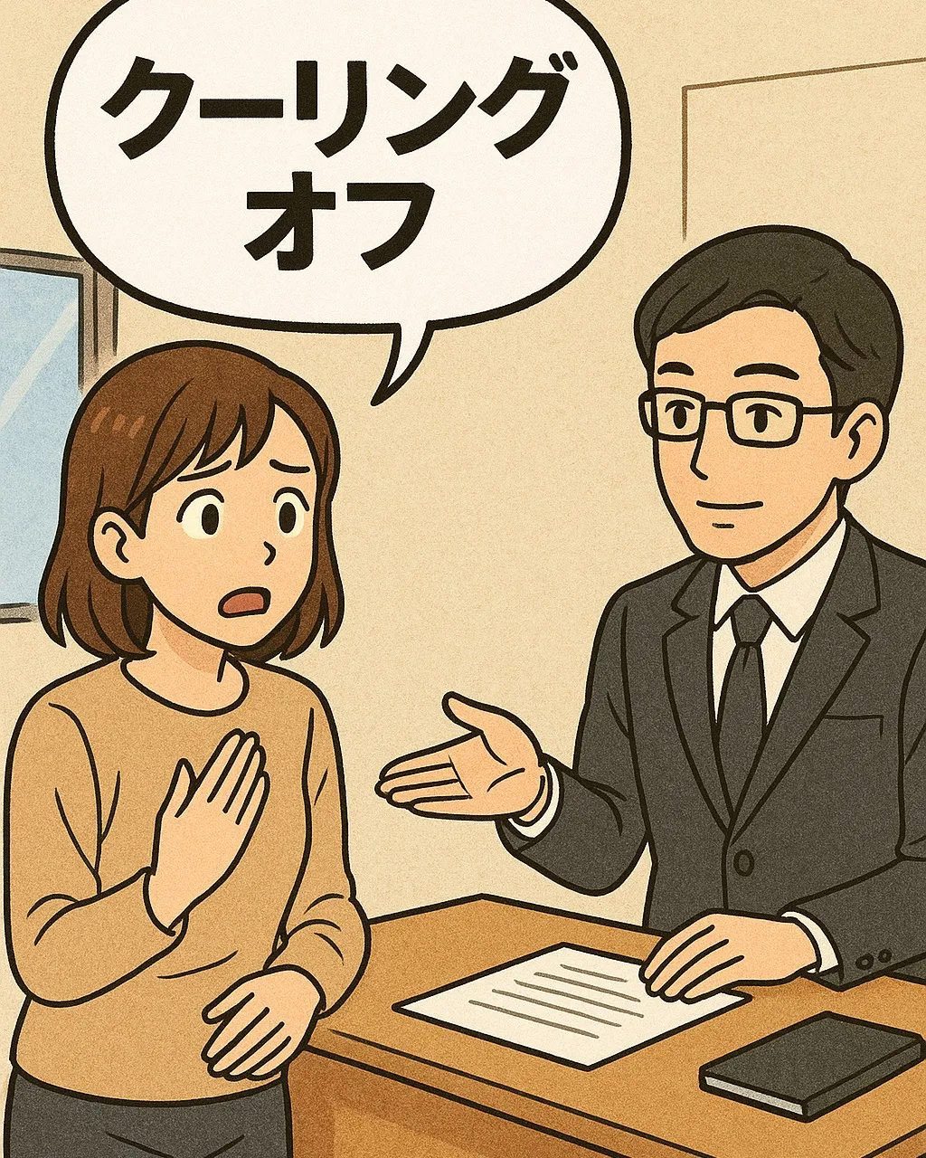 【特定商取引法とクーリングオフについて】